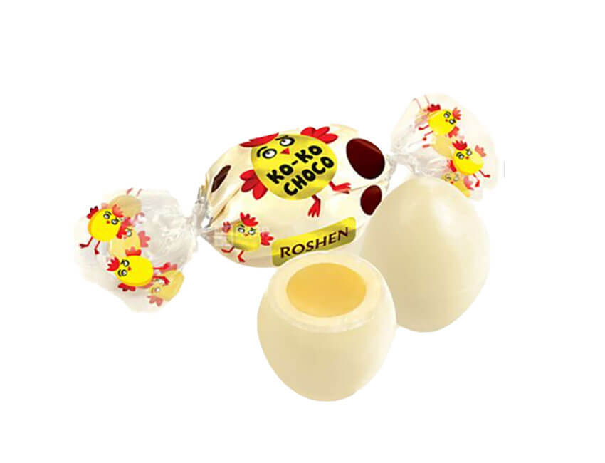 Цукерки Ko-Ko Choco White Roshen